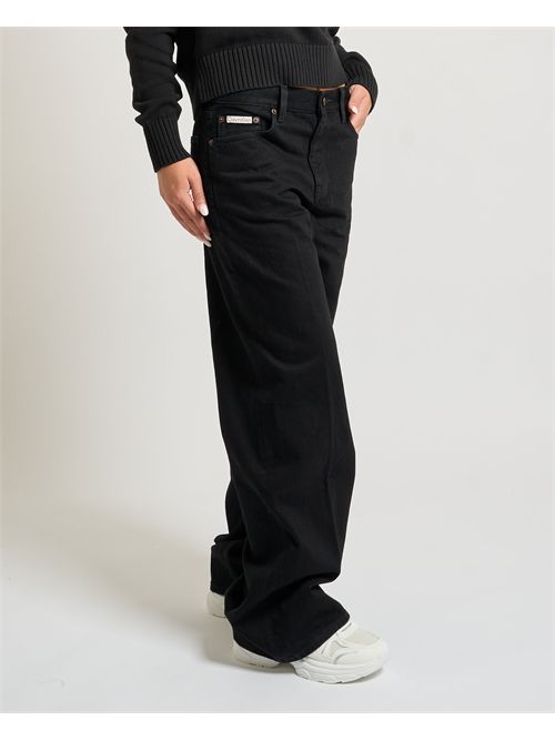 Baggy Jeans low rise Calvin Klein donna CALVIN KLEIN | LV047D713GTWM